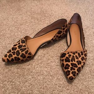 J. Crew Leopard Flats